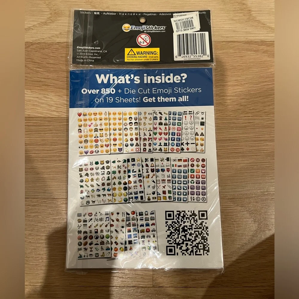 Pack of Emoji Stickers [New]